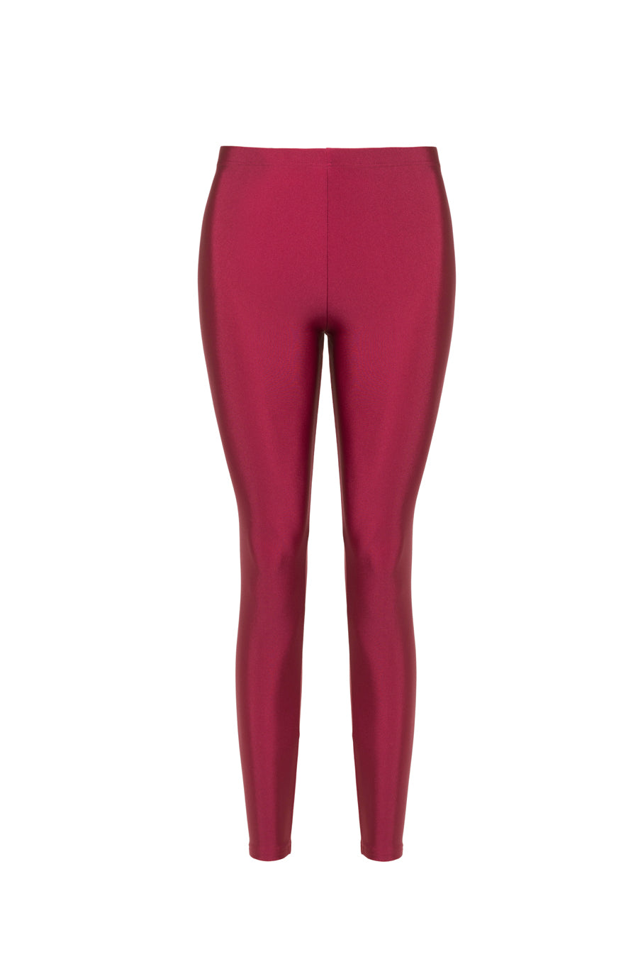 Alexandra Cherry Shiny Leggings