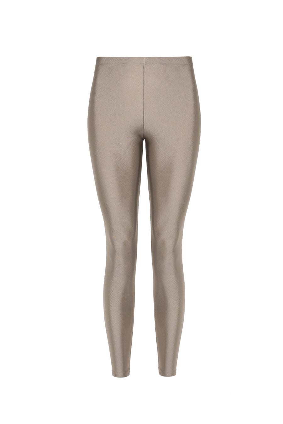Alexandra Taupe Shiny Leggings