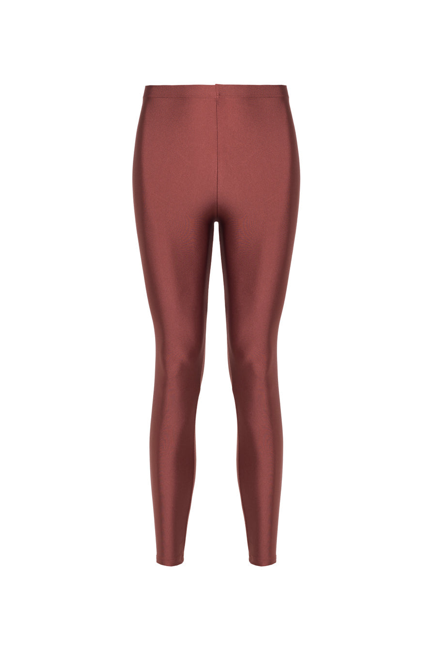 Alexandra Cinnamon Shiny Leggings