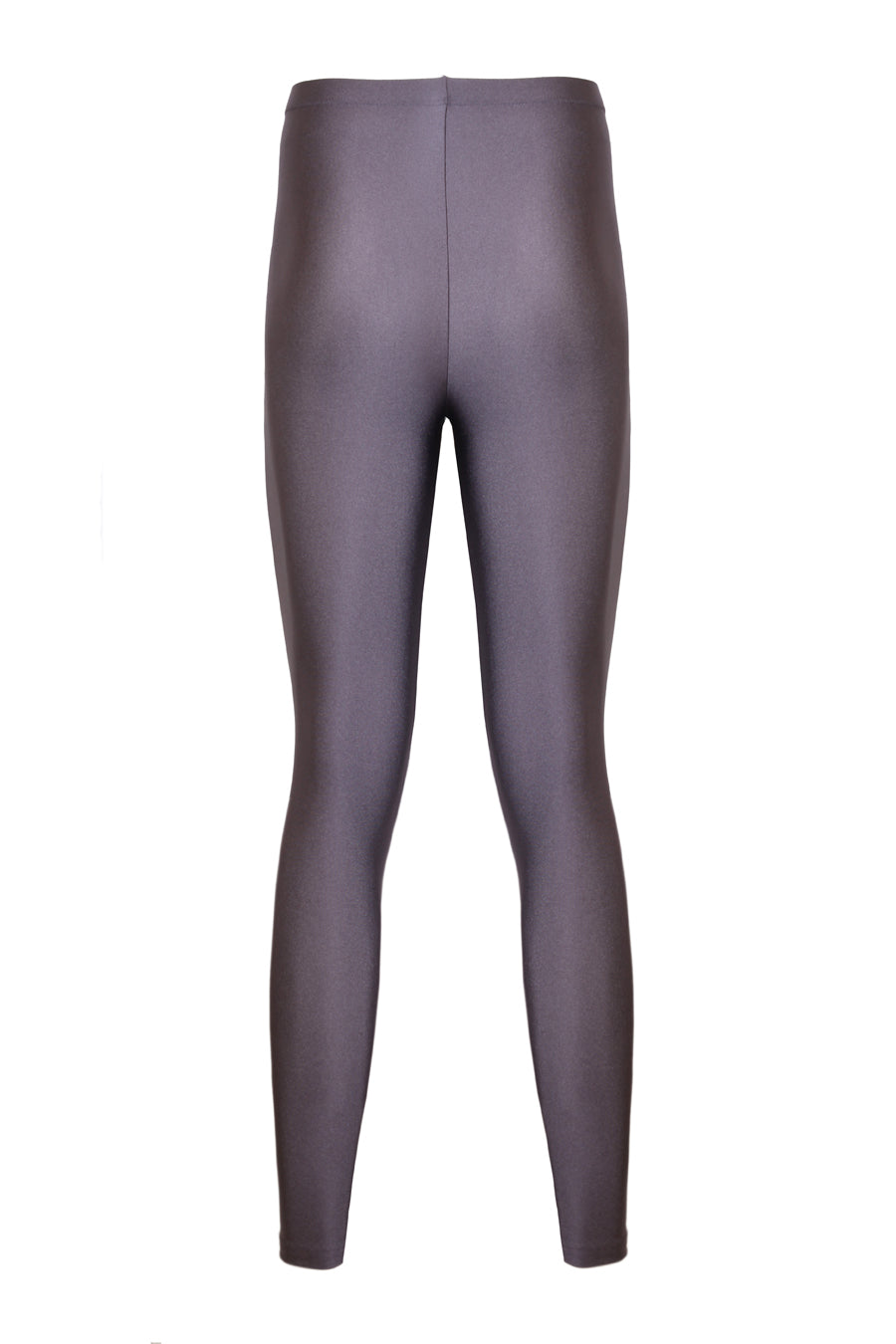 Alexandra Violet Grey Shiny Leggings
