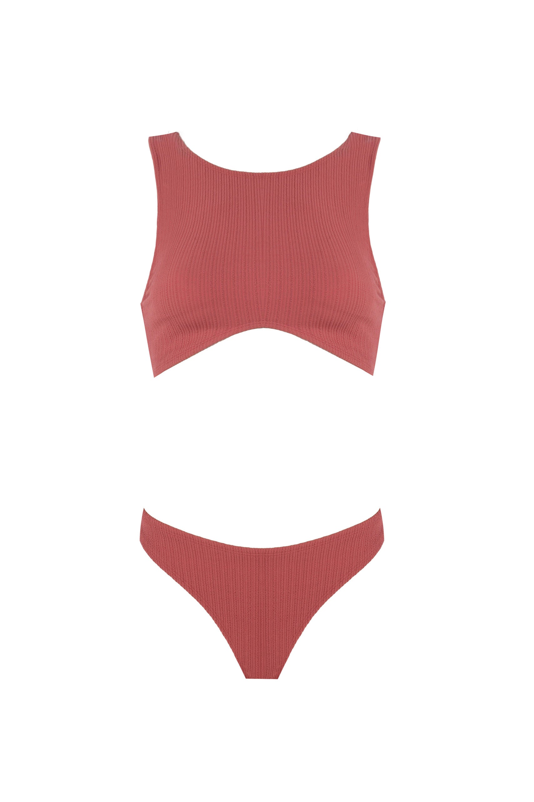 Madeline Rose Textured Bikini