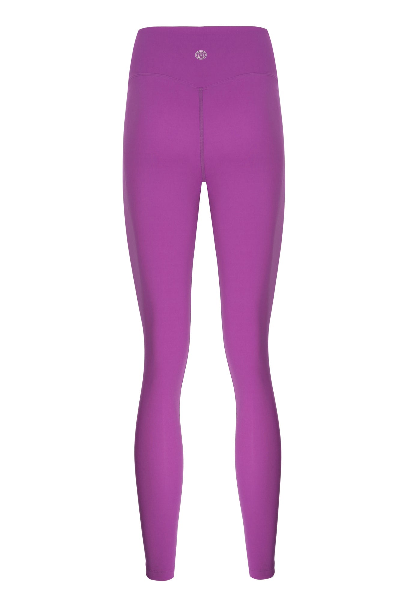 High Waist Basic Purple Matt Fitness Leggings