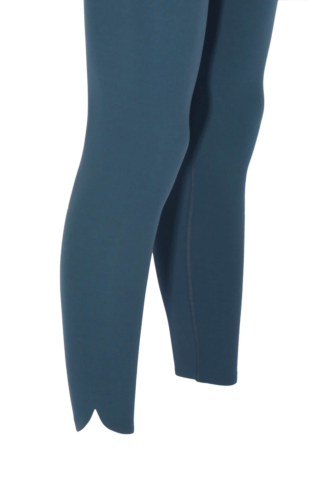 Cross Waist İndigo Blue Matt Fitness Leggings