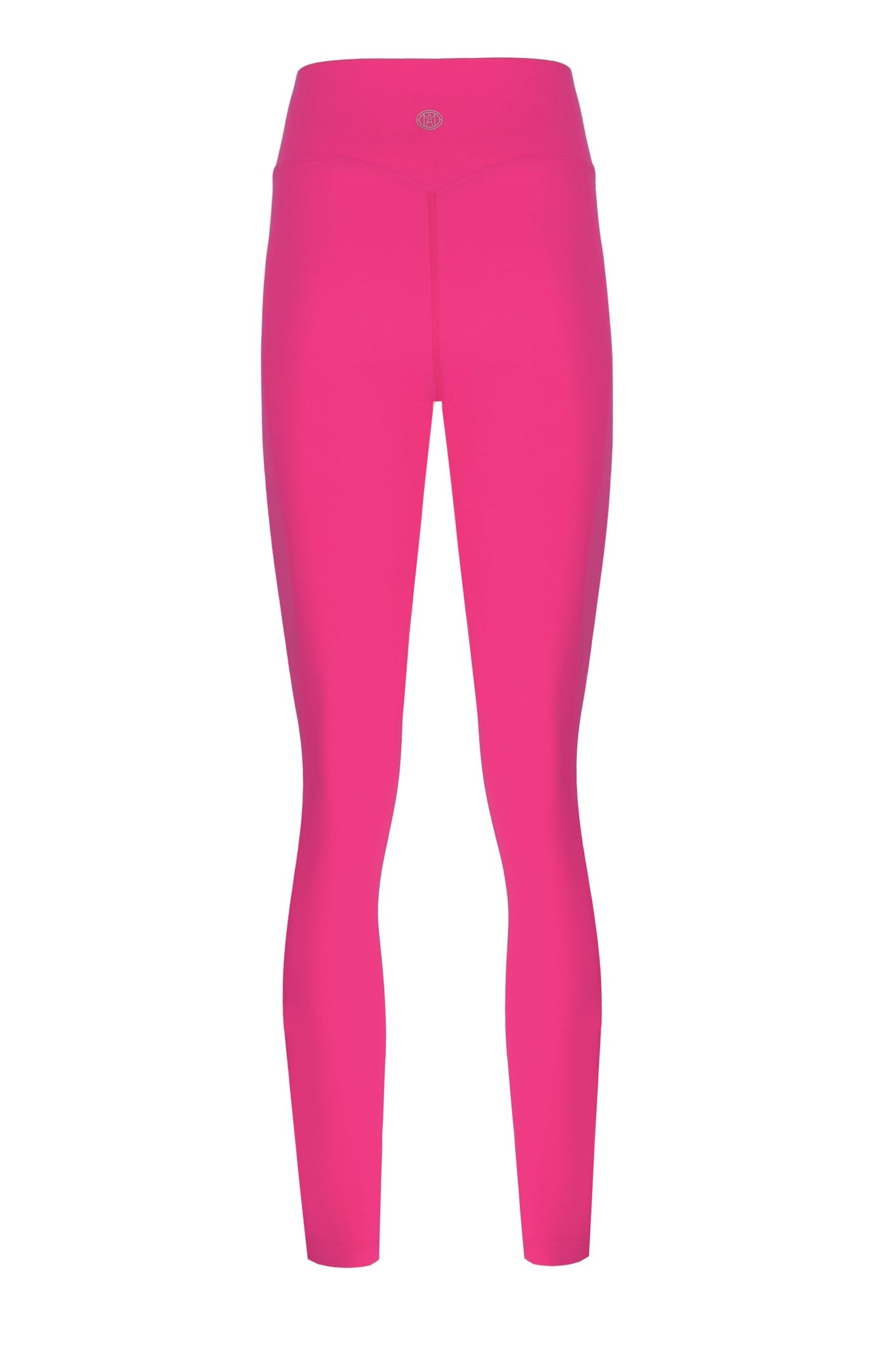 High Waist Lace up Pink Shaper Matt Leggings